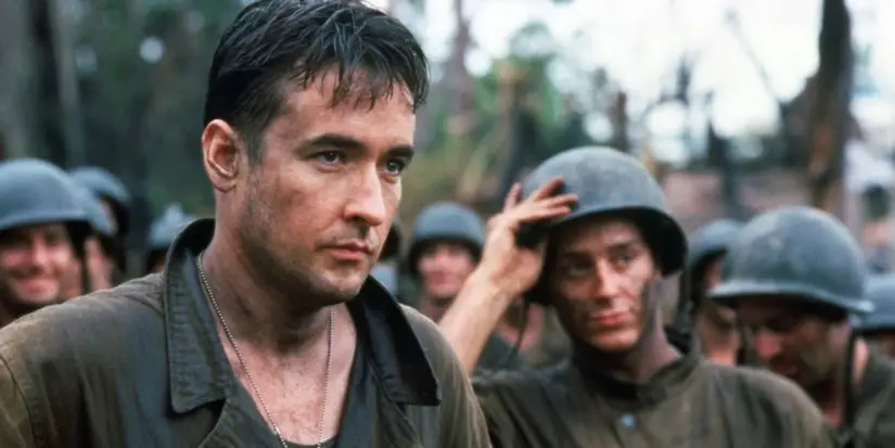 John Cusack in The Thin Red Line
