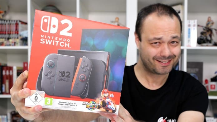 NINTENDO SWITCH 2 UNBOXING E COMPARAÇÃO COM A PRIMEIRA SWITCH! - Thumb