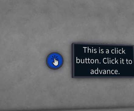 Roblox IQ Test button