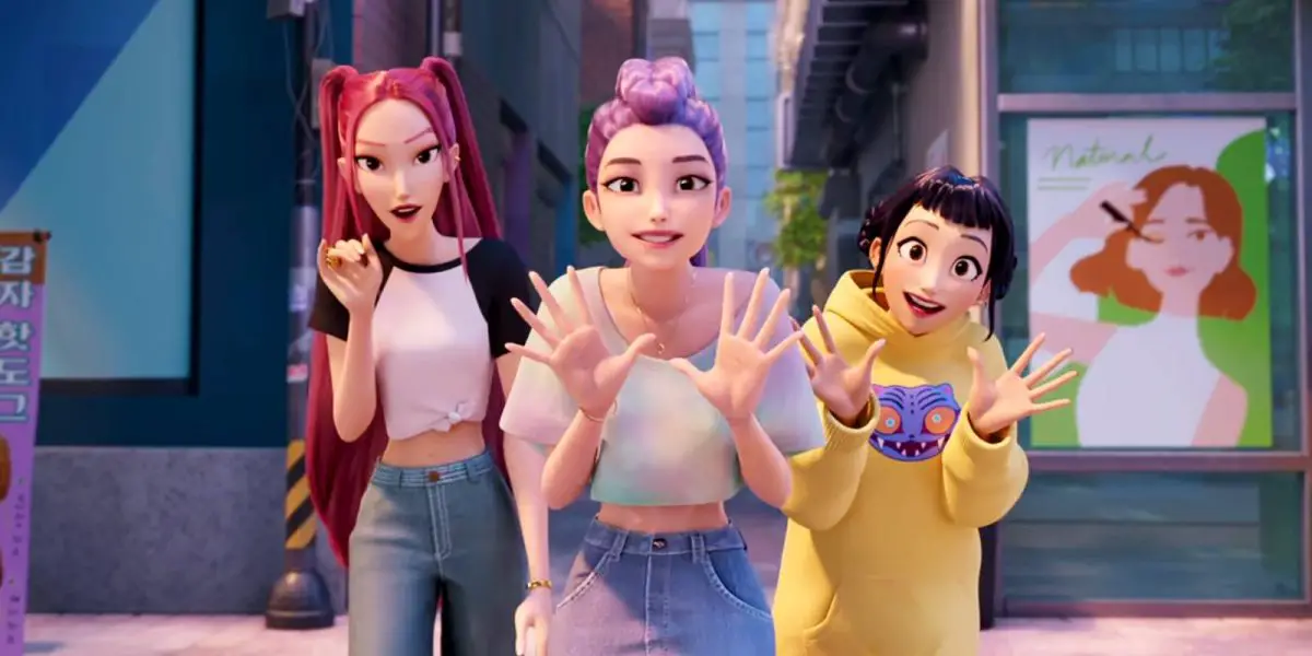 Rumi and Hunterx group are excited to see fans in Kpop Demon Hunters