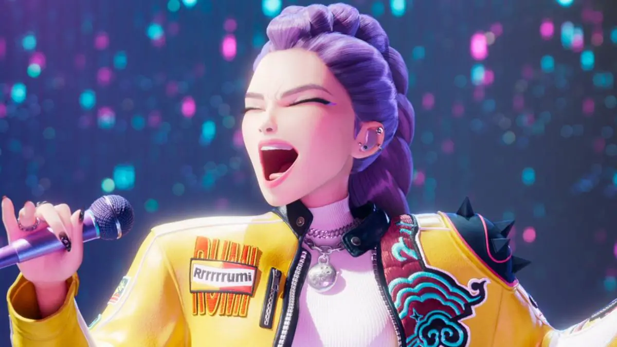 Rumi singing How It's Done in KPop Demon Hunters