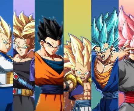 Personagens que Rivalizam com Goku em Poder 57 saiyans-dragon-ball
