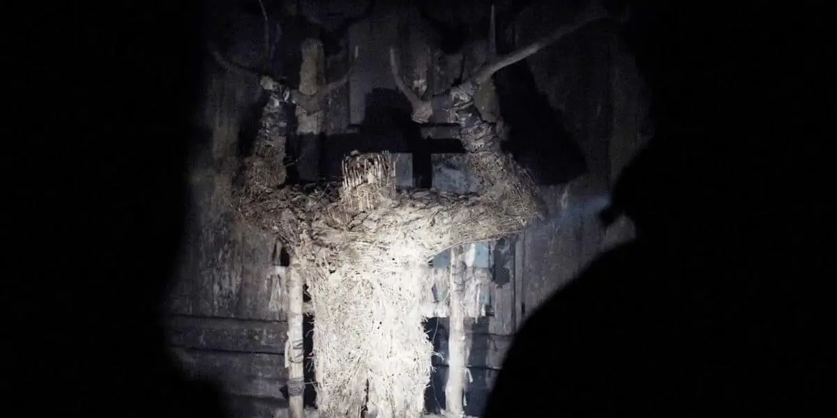 shrine to Moder from The Ritual