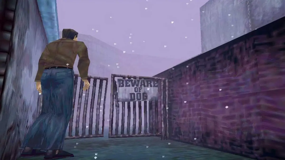 Silent hill 1 on the ps1