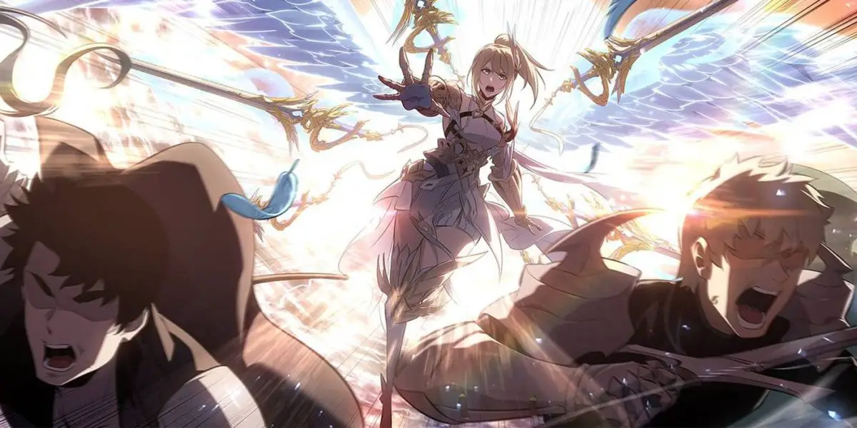 Cha Hae In spin-off webtoon, Hunter Origin Pure Sword Princess Cha Hae In Story released by Solo Leveling: Arise game