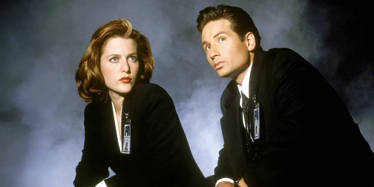 gillian anderson david duchuvny the x files