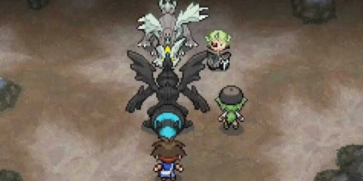 Legendary Pokemon appears in Pokemon Black
