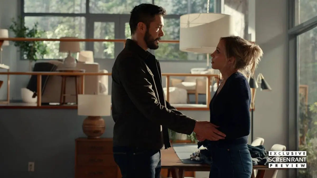 Virgin River Season 7 Image - ScreenRant Spring TV Preview 2026 - Brie and Mike