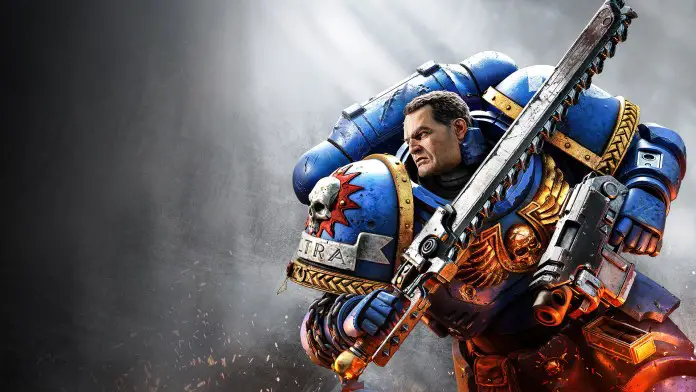 Warhammer 40,000 Space Marine 2 website visual