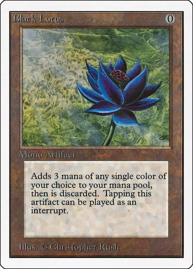 black lotus mtg