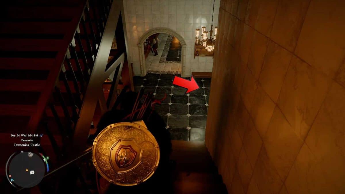 demeniss castle strongbox location ogres ring necklace crimson desert (8)
