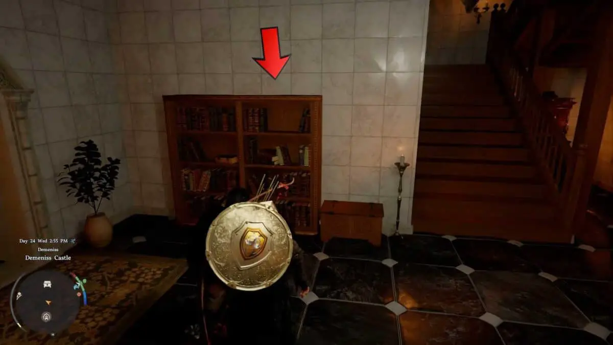 demeniss castle strongbox location ogres ring necklace crimson desert (9)