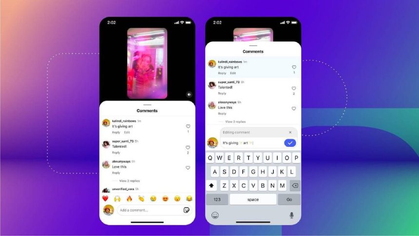 Instagram permite edição de comentários por 15 minutos 29 edição de comentários Instagram
