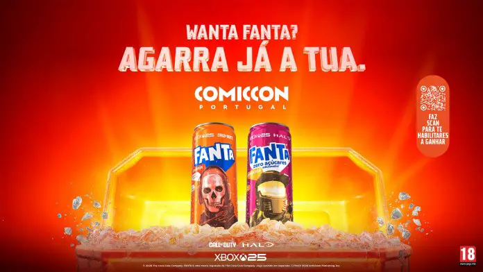 Fanta e Xbox juntam-se na Comic Con Portugal 2026
