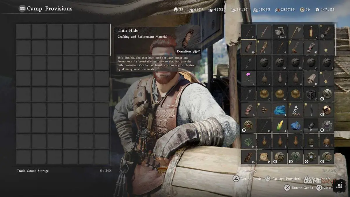 How to Get More Camp ArmorWeapon Equipment Supplies in Crimson Desert