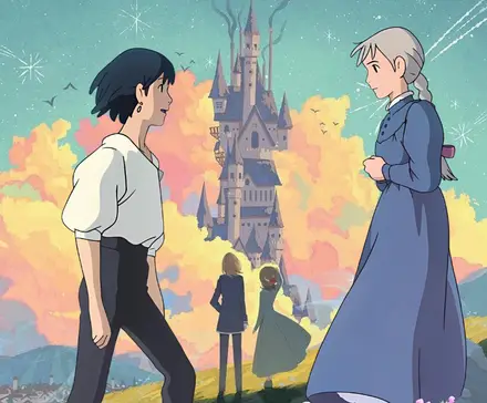 Howl's Moving Castle Book vs Movie