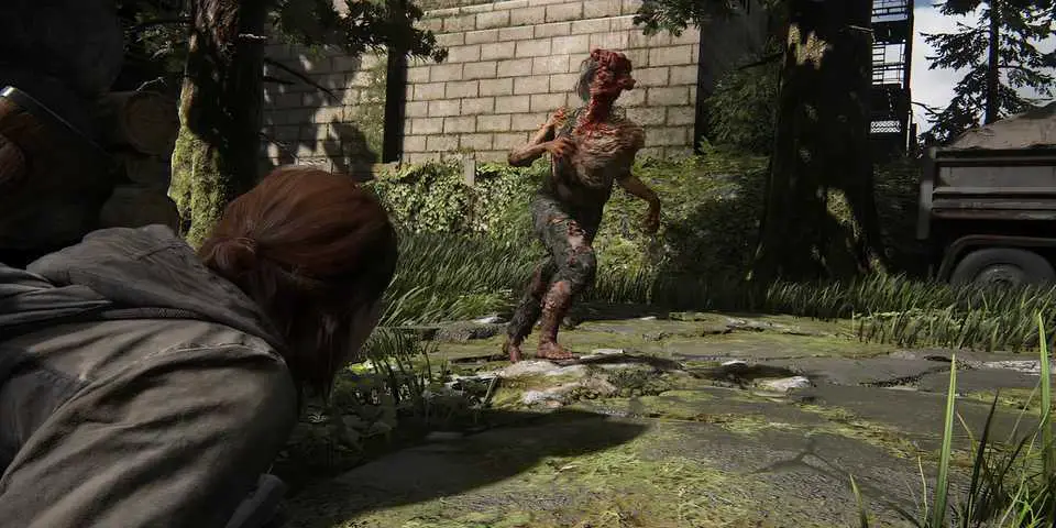 Especulações sobre The Last of Us 3 54 ellie watching a clicker