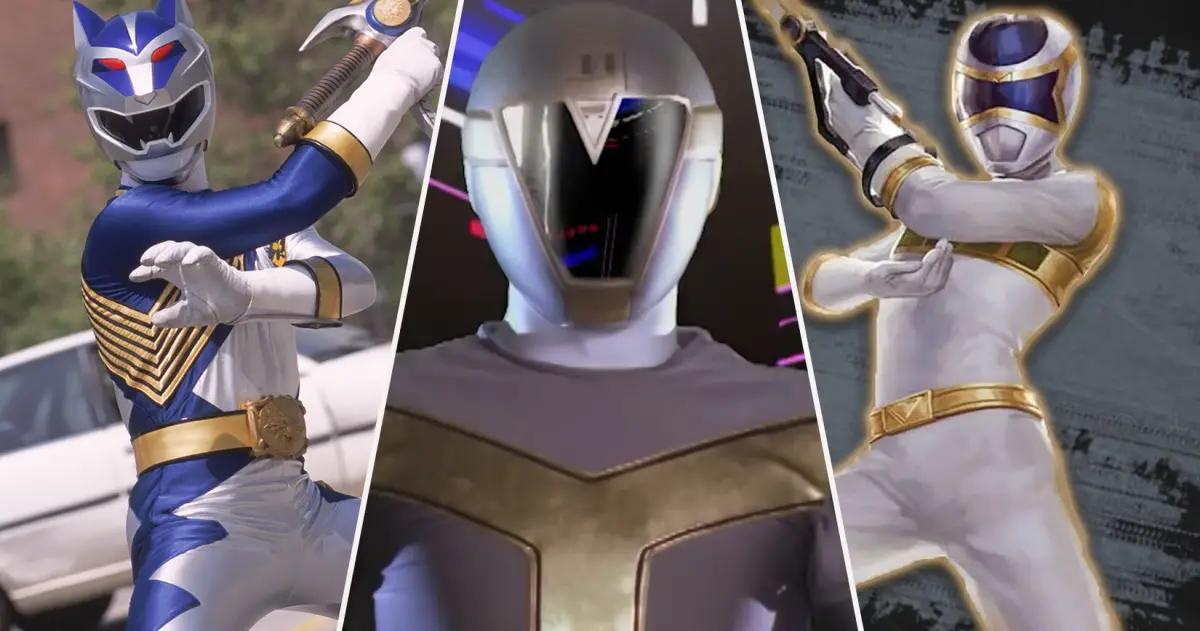Lunar Wolf Ranger, Titanium Ranger, and Silver Ranger