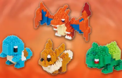 Nanoblocks de Pokémon