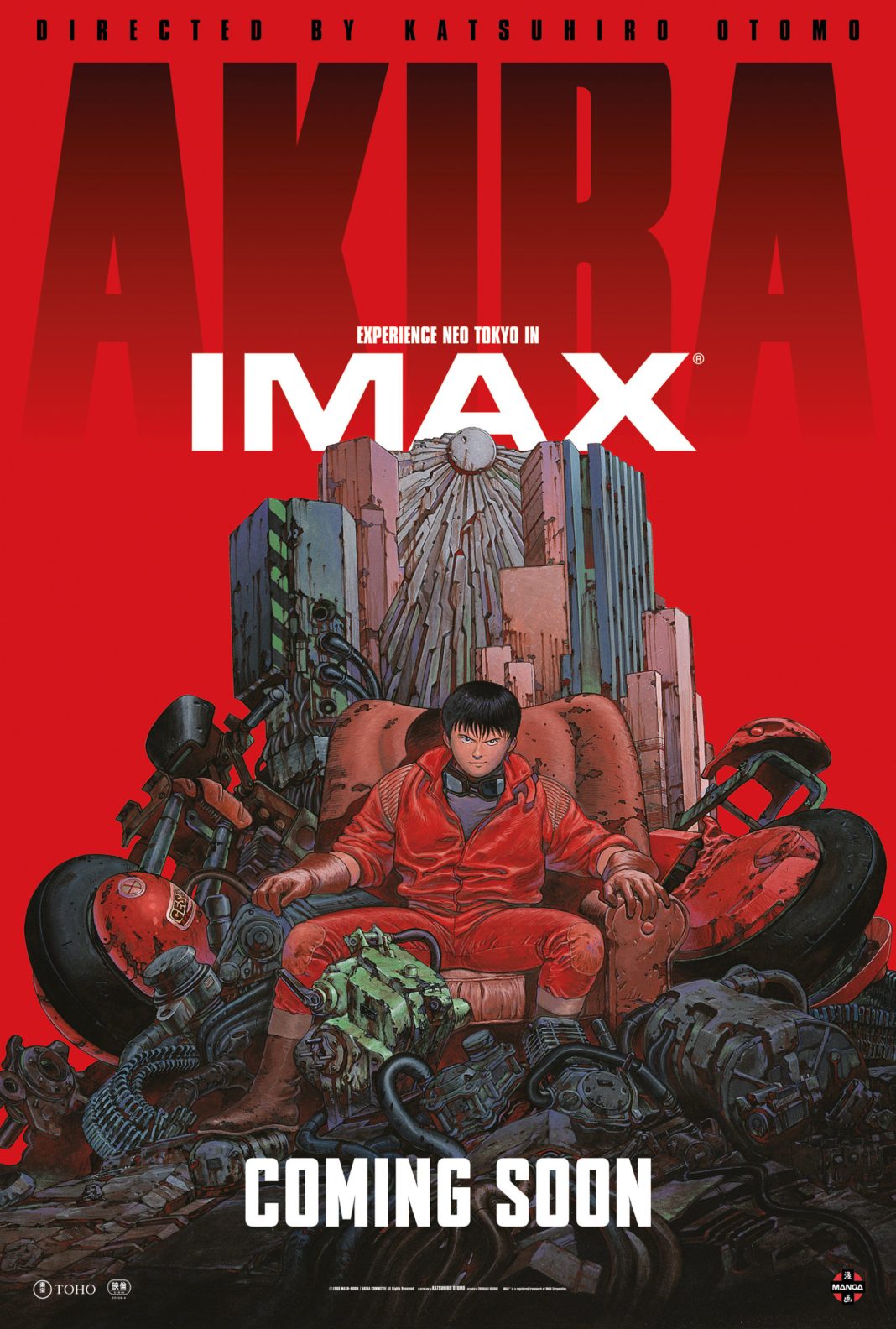 Poster IMAX do Remaster 4K de Akira