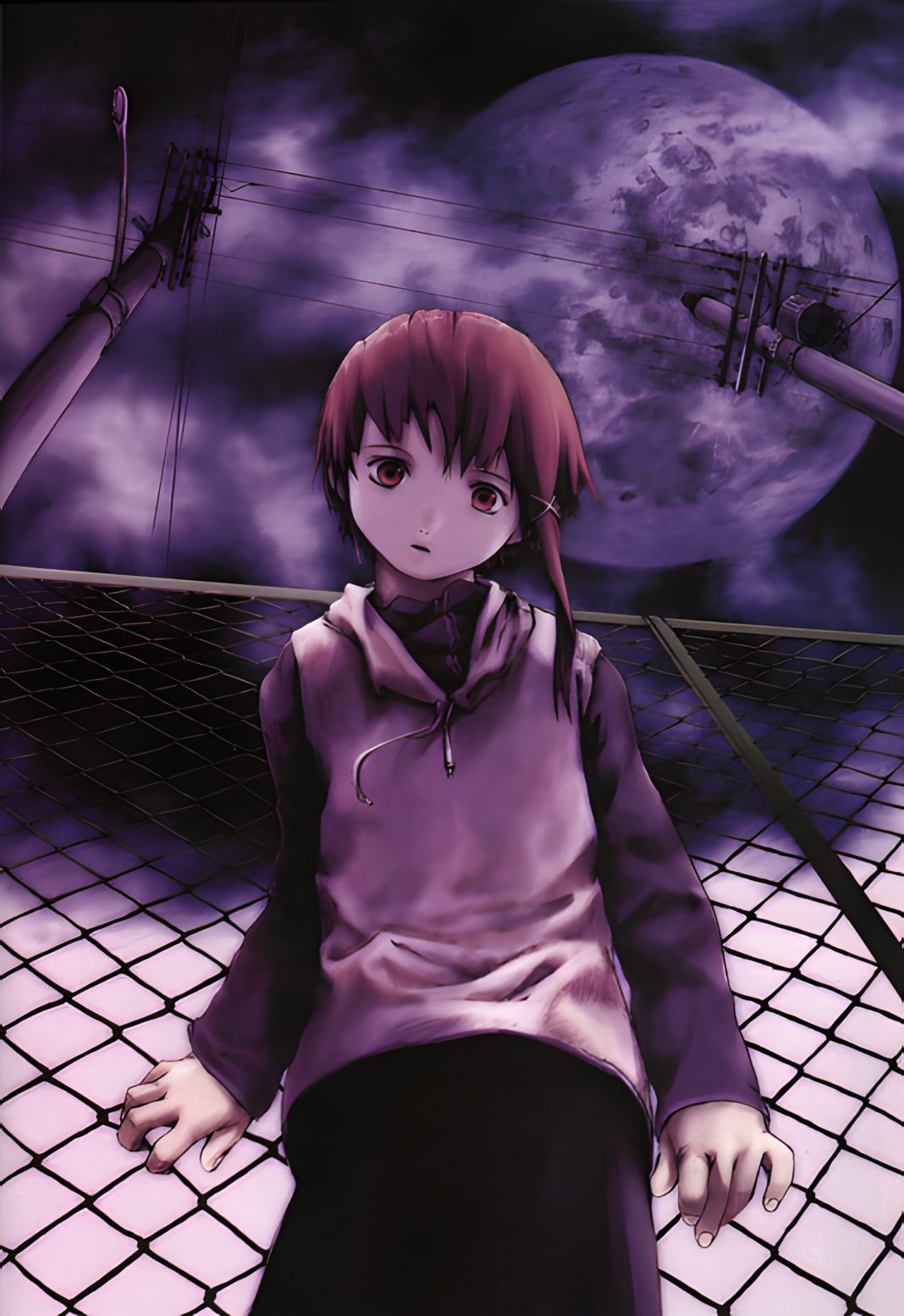 Serial Experiments Lain anime visual
