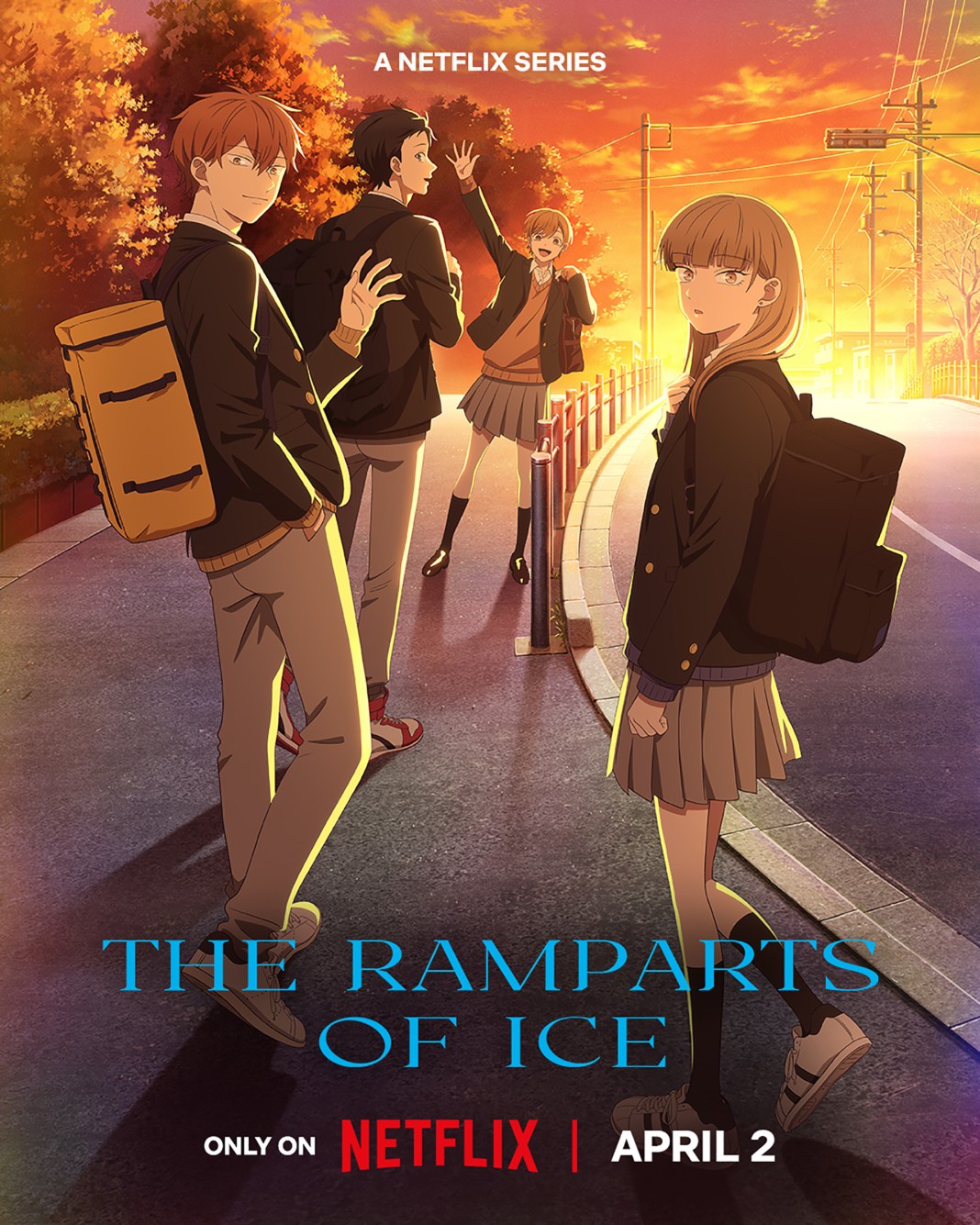 The Ramparts of Ice anime visual Netflix