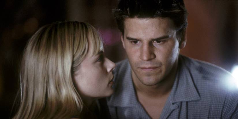 Marley Shelton as Kate Davies and David Boreanaz as Adam Carr in 'Valentine'