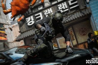 Capa do jogo Call of Duty: Modern Warfare 4 com personagens em ação.