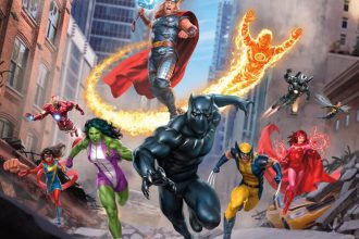 Arte do conjunto Marvel de Magic: The Gathering