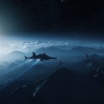 Imagem da nave de Star Citizen