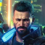 Capa de Cyberpunk 2077 com personagens e ambientação de Night City