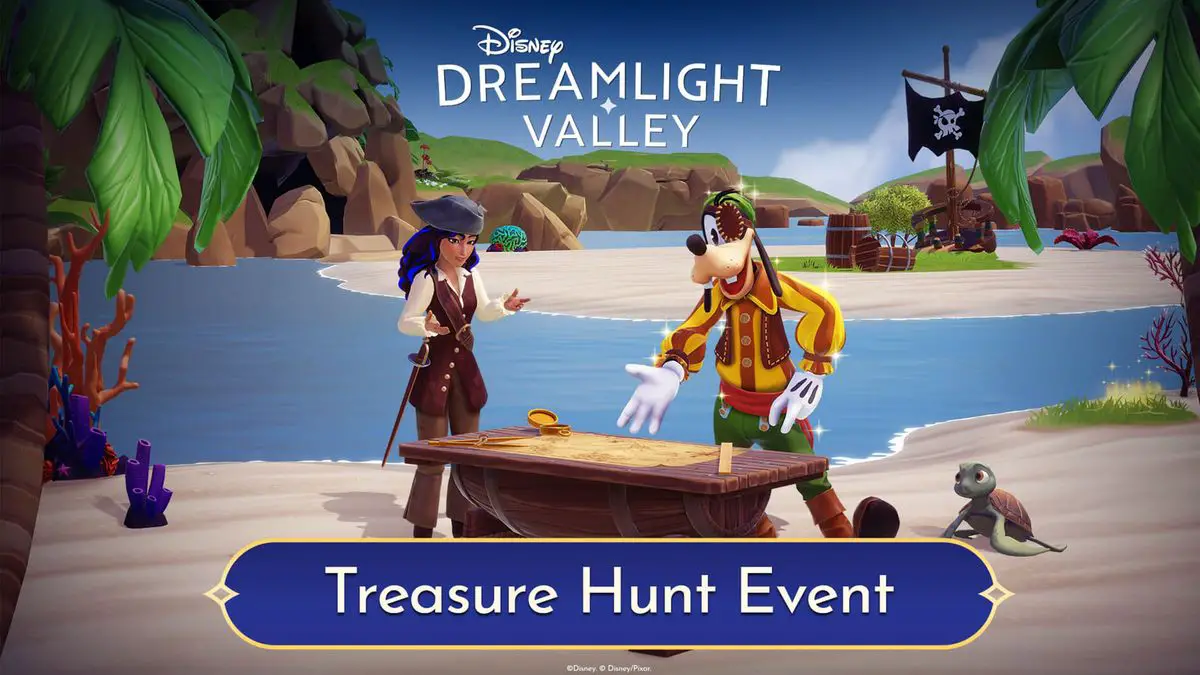 Caça ao Tesouro em Disney Dreamlight Valley