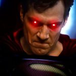 Arte conceitual de Henry Cavill como Superman com uma nova armadura