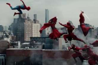 Imagem oficial do filme Homem-Aranha: Um Novo Dia