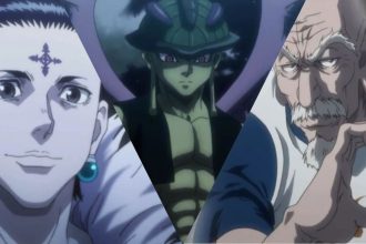 Personagens de Hunter x Hunter em ação
