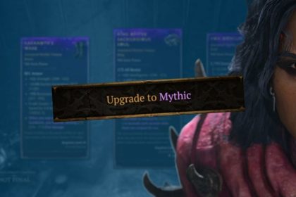 Imagem de Diablo 4 com novos itens míticos.