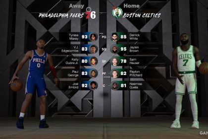 Treinador Joe Mazzulla durante partida do Boston Celtics