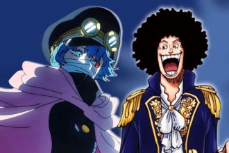 Ilustração de Brook e Candelle de One Piece