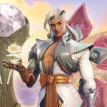 Imagem de personagens de Overwatch em ação