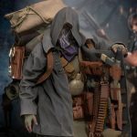 Ilustração do Mercador em Resident Evil 4 Remake