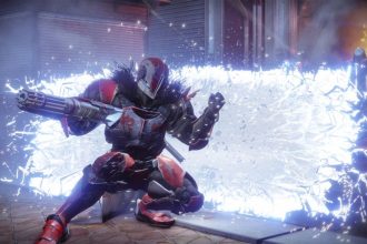Capa de Destiny 2 com fundo dramático