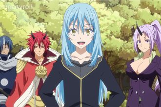Rimuru e seus servos em 'That Time I Got Reincarnated as a Slime'