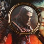 Arte-chave da expansão Songs of the Past de The Witcher 3