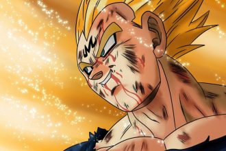 Gohan em ação em Dragon Ball