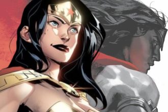 Mulher-Maravilha com poderes sombrios em Absolute Wonder Woman