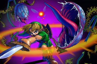 Ocarina of Time - Link em ação