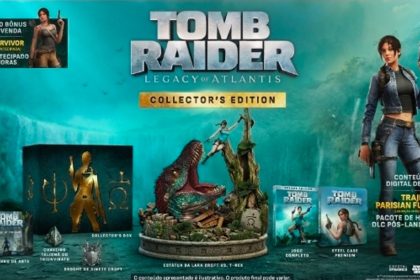 Lara Croft em Tomb Raider: Legacy of Atlantis