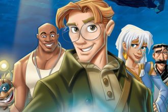 Arte conceitual da sequência de Atlantis