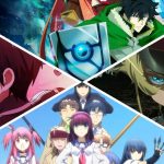 Ilustração de animes isekai