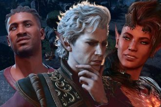 Imagens de romance em Baldur's Gate 3